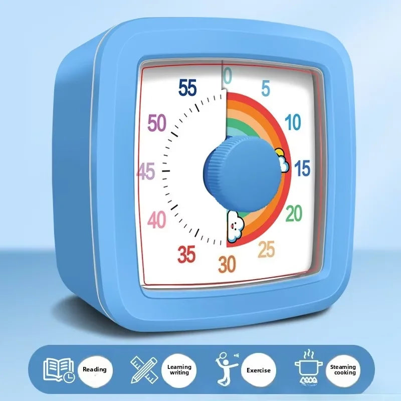 Timer Visuel 60 minutes -Minuterie pour enfants TDAH