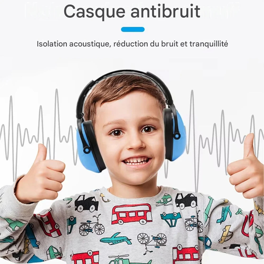 Casque Anti-bruit Enfant — Protection Auditive TDAH
