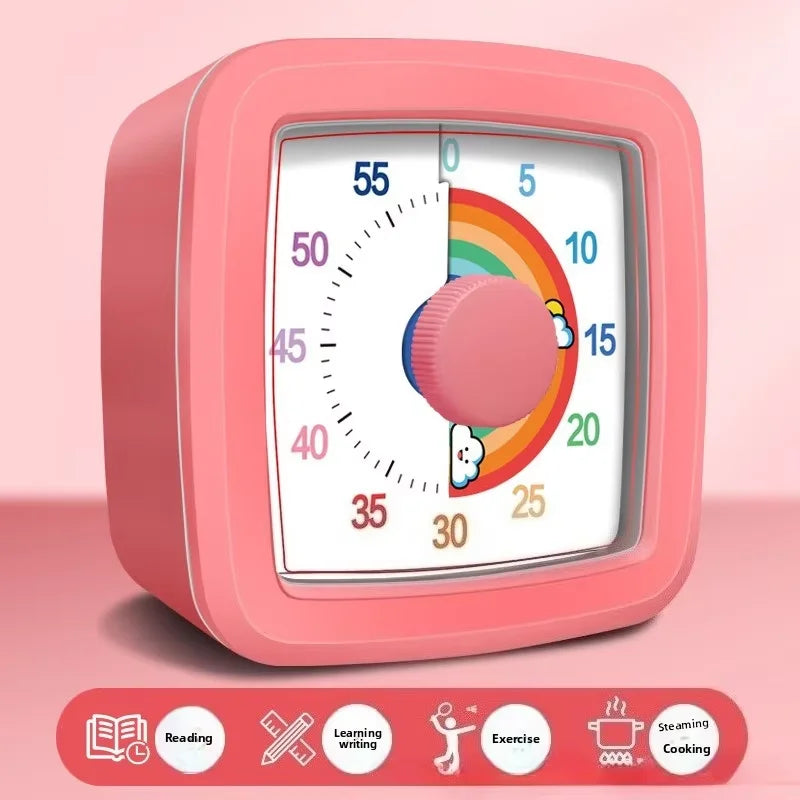 Timer Visuel 60 minutes -Minuterie pour enfants TDAH