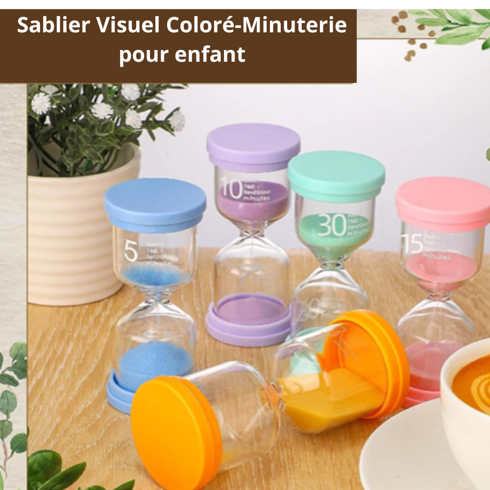 Sablier Visuel Coloré