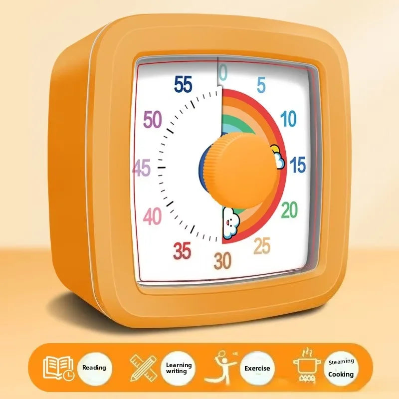 Timer Visuel 60 minutes -Minuterie pour enfants TDAH