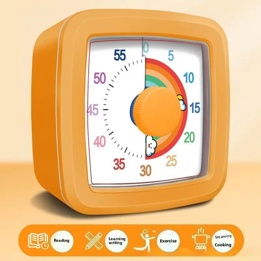 Timer Visuel 60 minutes -Minuterie pour enfants TDAH