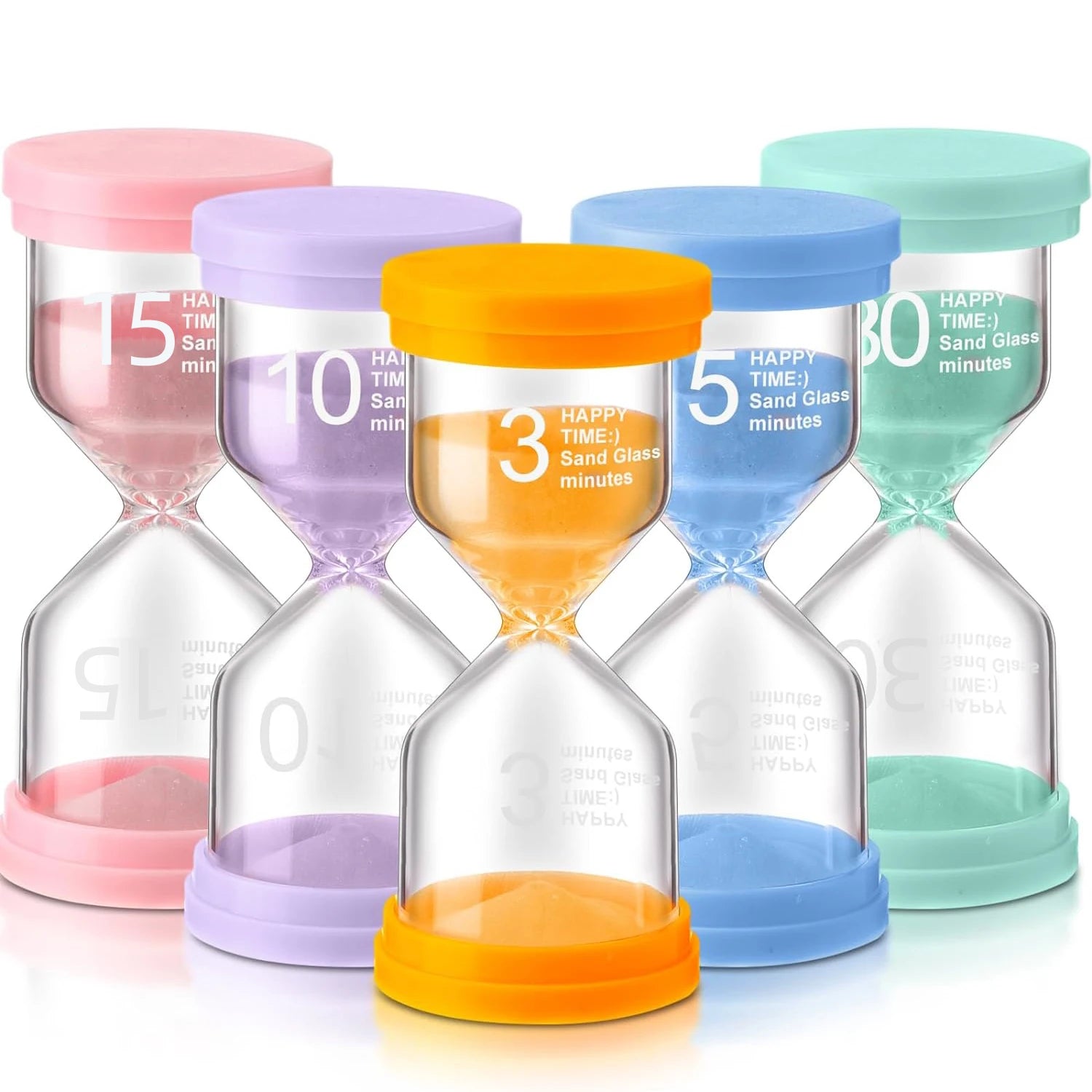 Sablier visuel pour faciliter les transitions et les routines